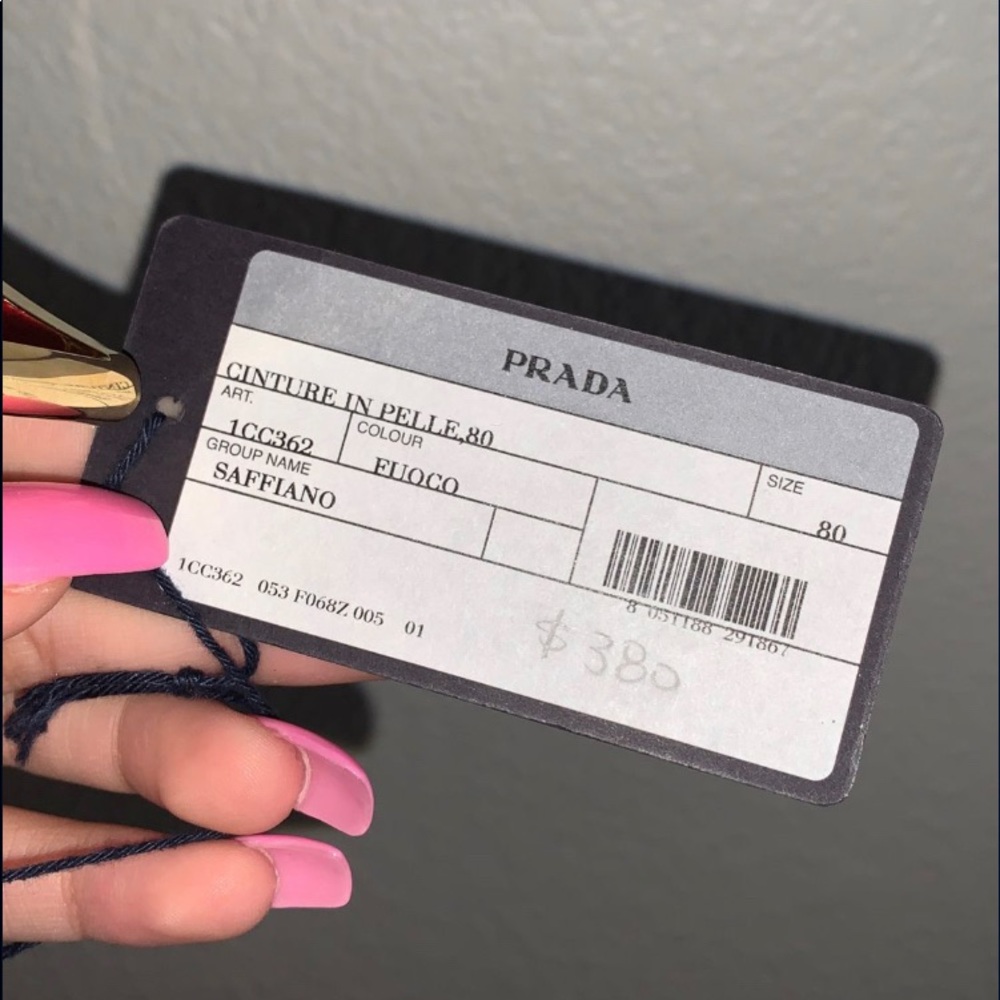 Red Prada Belt (Need Gone ASAP)